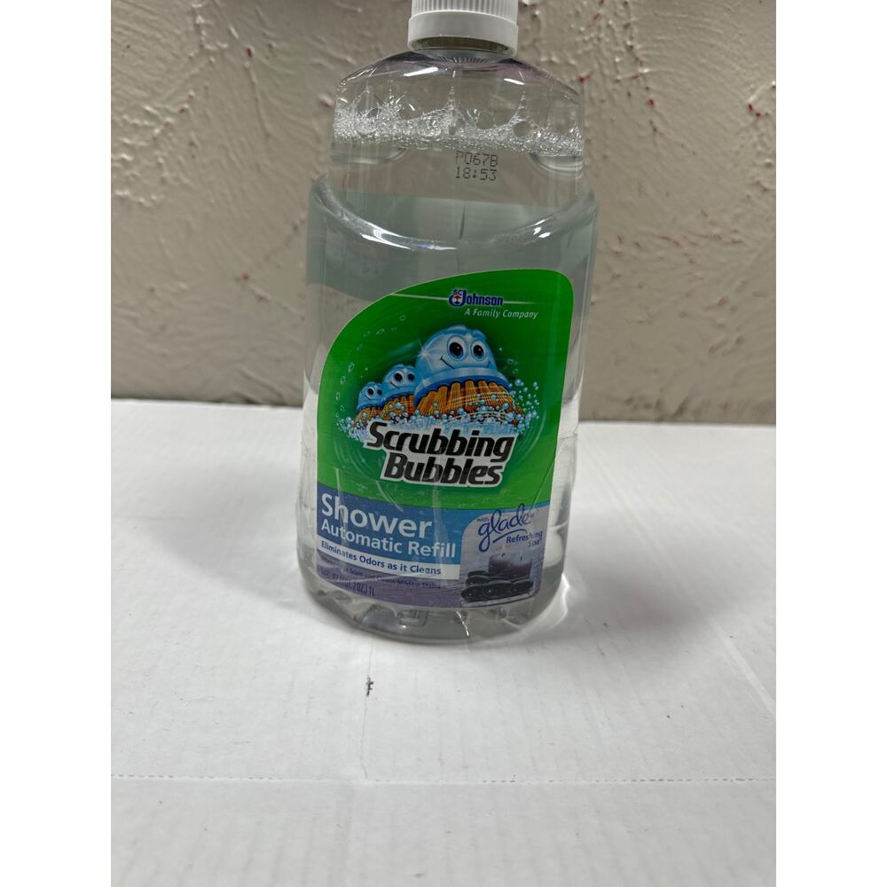Scrubbing Bubbles Automatic Shower Cleaner Refreshing Spa Refill 34 oz Purple